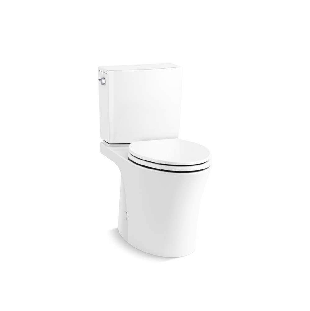 Veil® Two-piece elongated toilet with skirted trapway, 1.28 gpf