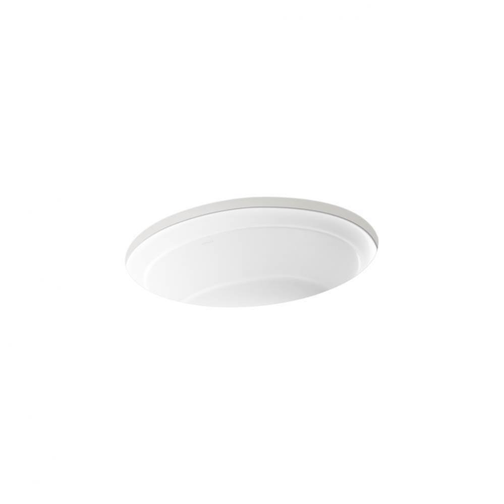 Artifacts™ 21-1/4'' oval undermount bathroom sink