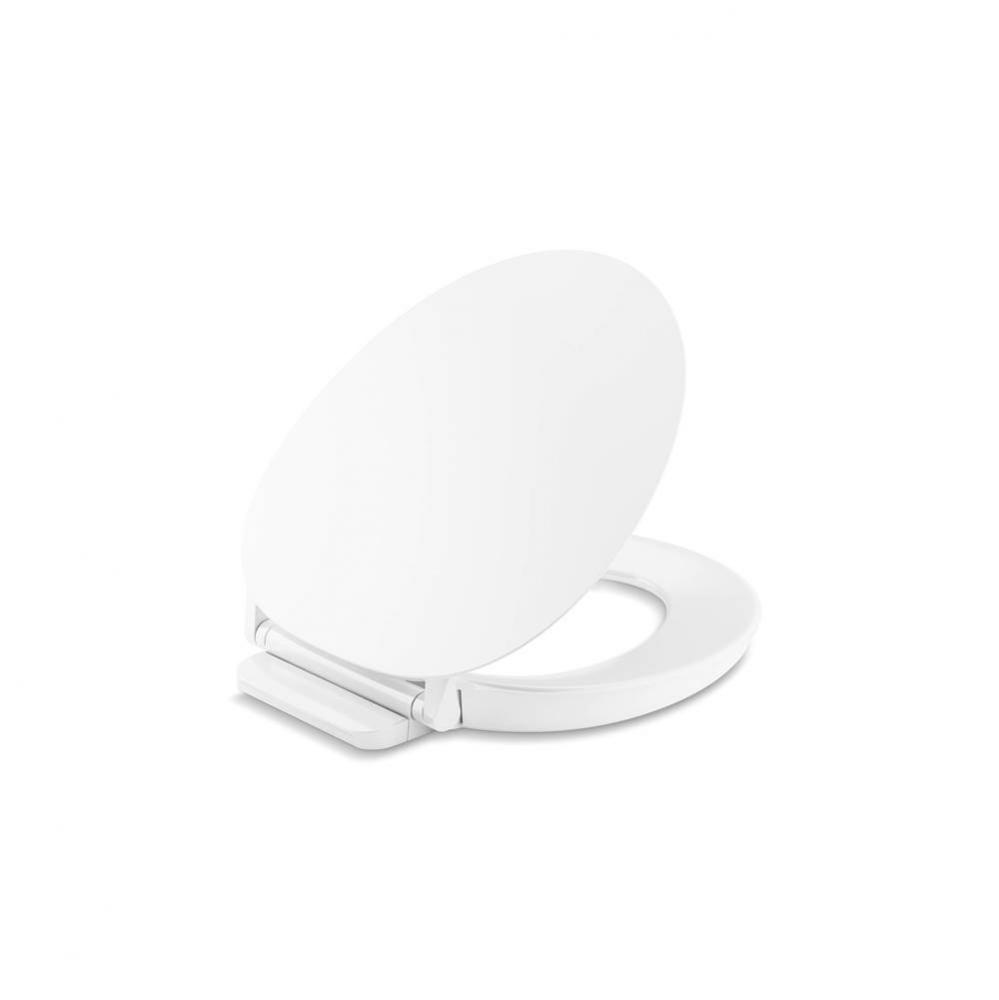 Cymbal™ ReadyLatch® Quiet-Close™ round-front toilet seat