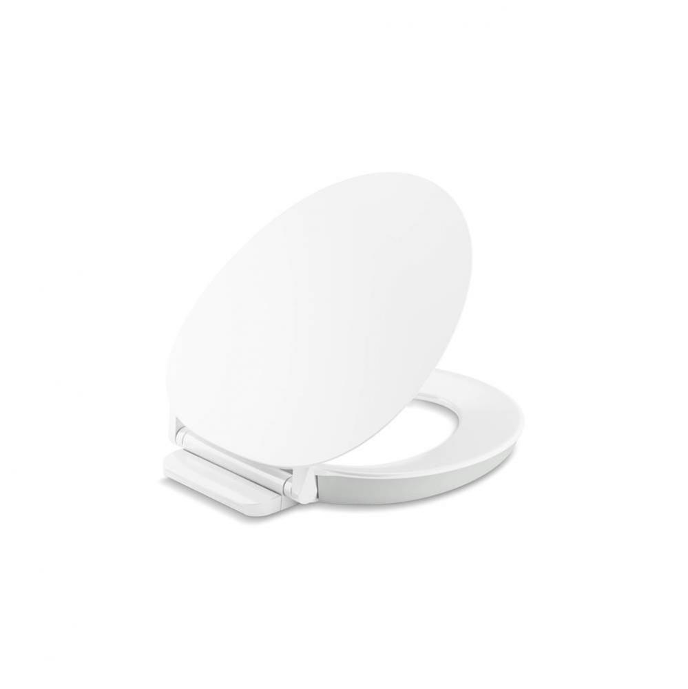 Cymbal™ ReadyLatch® Quiet-Close™ round-front toilet seat