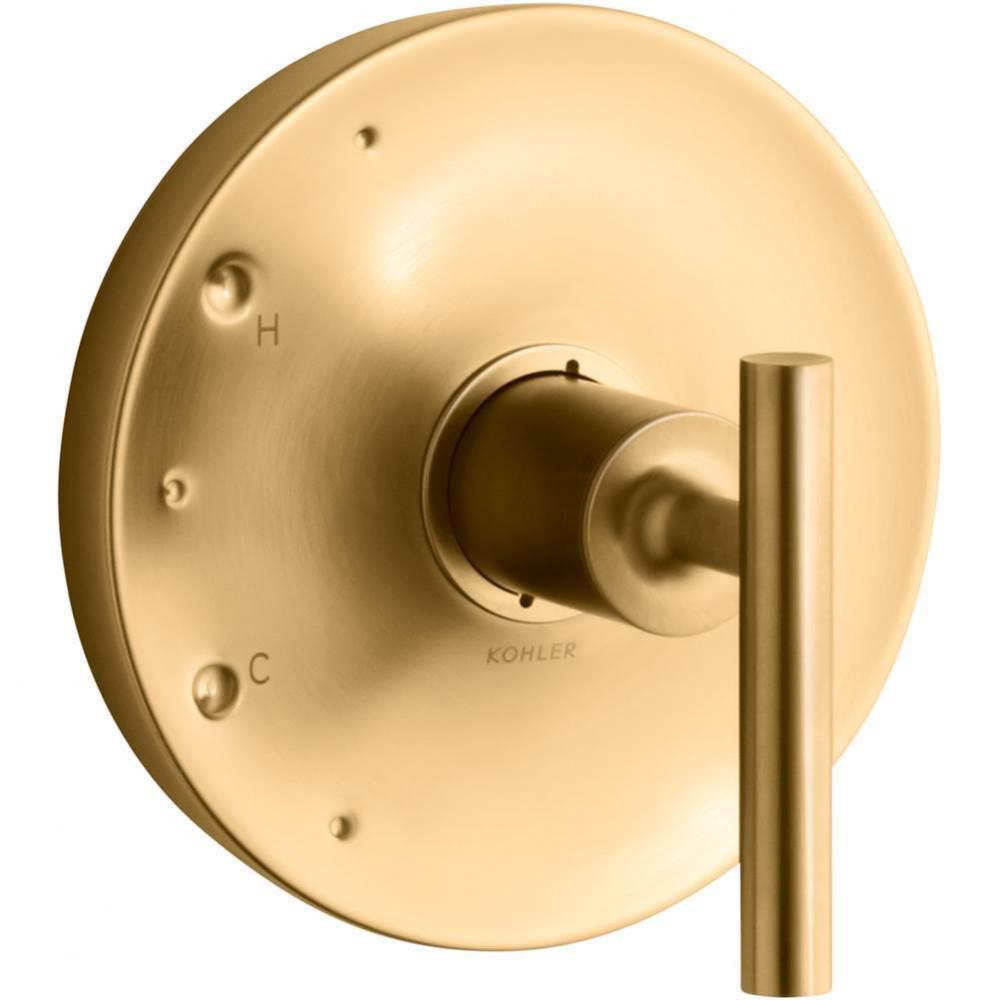 Purist® Rite-Temp® valve trim with lever handle