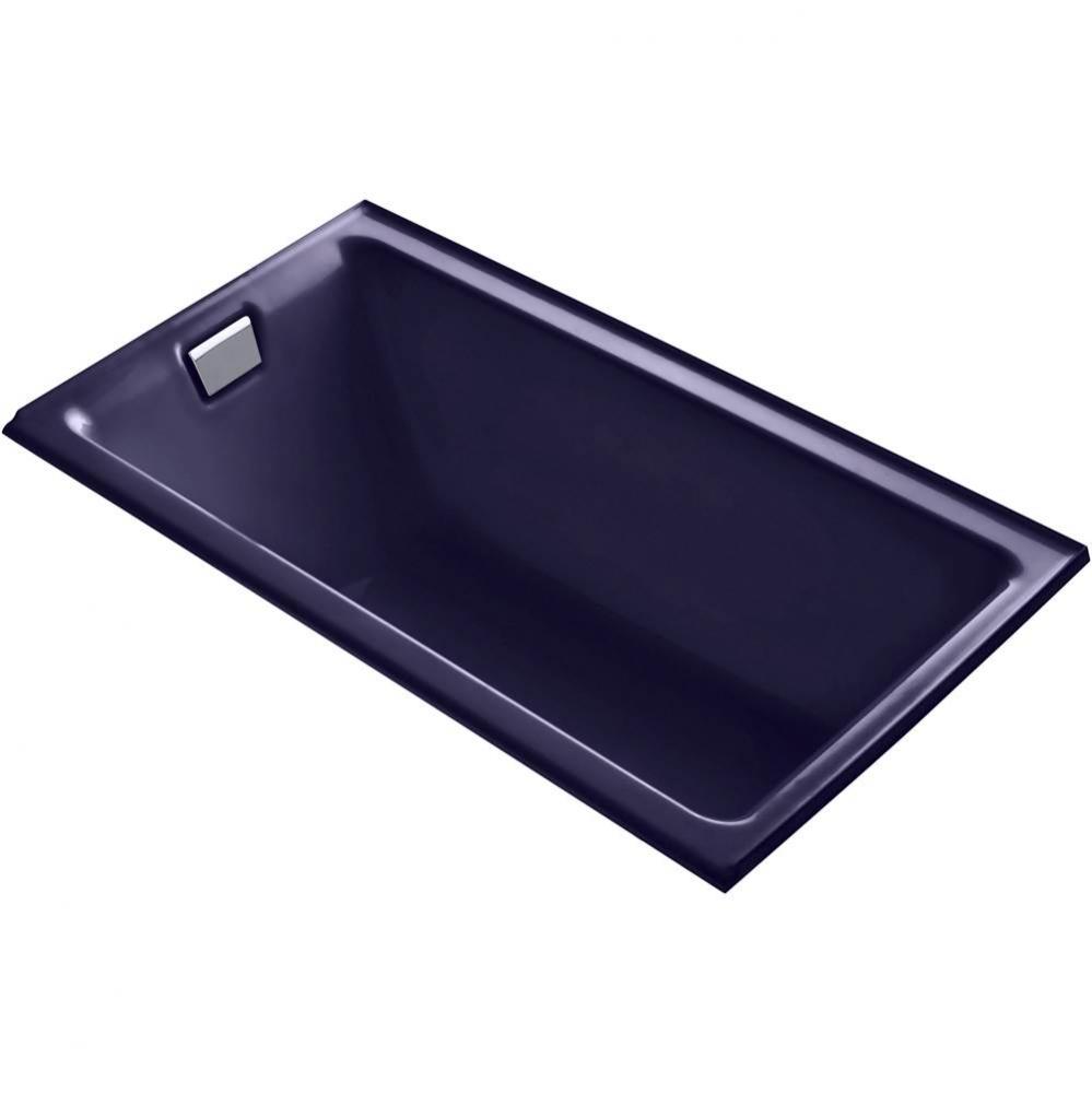 Tea-for-Two 66'' x 36'' alcove bath with integral flange and left-hand drain