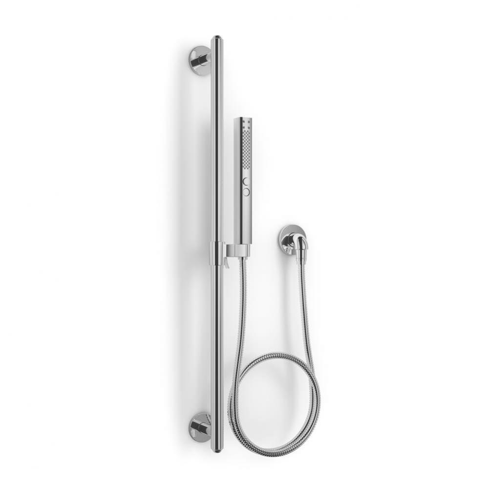 KOHLER Shift and Loure Polished Chrome Handshower Slidebar Kit