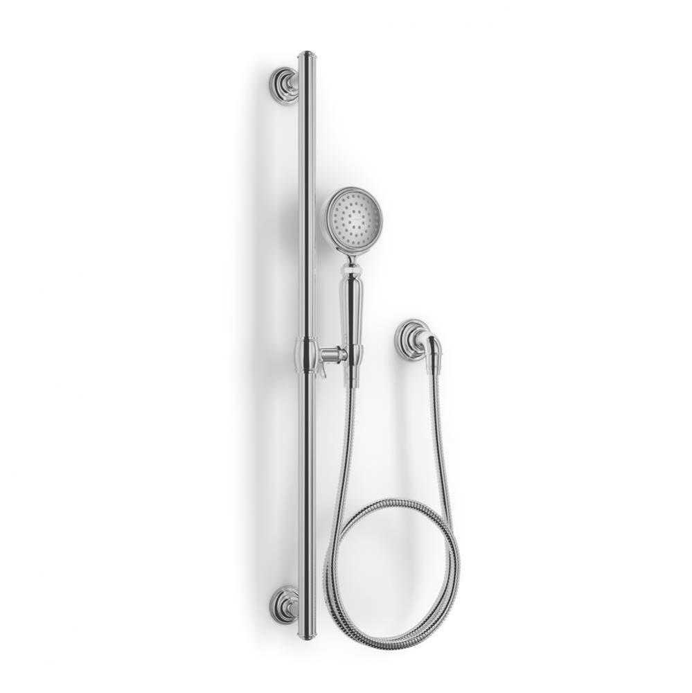 KOHLER Artifacts Polished Chrome Handshower Slidebar Kit