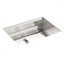 Kohler 23650-NA - Prolific® 23'' x 17-3/4'' x 10-7/8'' Undermount single-bowl wor