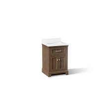 Kohler 29259-BD1-DAK - 24'' bathroom vanity cabinet with sink and quartz top
