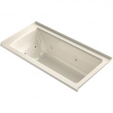 Kohler 1947-XHGHR-47 - Archer® 60'' x 30'' integral flange Heated BubbleMassage™ air bath and