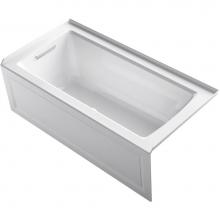 Kohler 1947-GHLW-0 - Archer® 60'' x 30'' integral flange Heated BubbleMassage™ air bath with