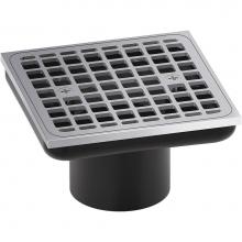 Kohler 22665-CP - Clearflo Square brass tile-in shower drain (drain body not included)