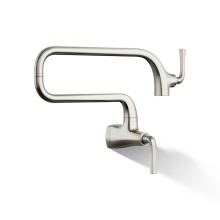 Kohler 22066-SN - Graze Wall-mount Pot Filler Vibrant Polished Nickel