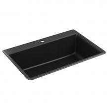 Kohler 8437-1-CM1 - Kennon® 33'' x 22'' x 10-1/8'' Neoroc® top-mount/undermoun