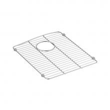 Kohler 5186-ST - Kennon® stainless steel sink rack, 13 5/8'' x 16 1/2'', for right-hand bo