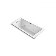 Kohler 1822-XHGH-0 - Underscore® Rectangle 66'' x 32'' Heated BubbleMassage™ air bath with w