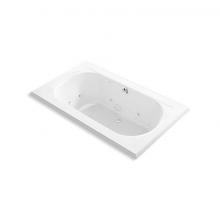 Kohler 1418-JHN-0 - Memoirs® 72'' x 42'' drop-in whirlpool bath with center rear drain