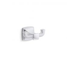 Kohler 27411-CP - Riff® Double robe hook