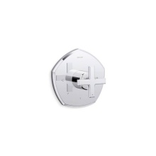 Kohler T27040-3-CP - Occasion™ MasterShower® temperature control valve trim with cross handle