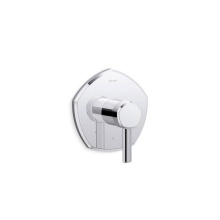 Kohler T27040-4-CP - Occasion™ MasterShower® temperature control valve trim with lever handle