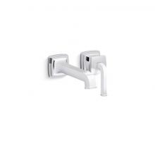 Kohler 26431-4-CP - Riff® Wall-mount single-handle bathroom sink faucet, 1.2 gpm