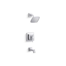 Kohler TS27403-4-CP - Riff® Rite-Temp® bath and shower trim kit, 2.5 gpm