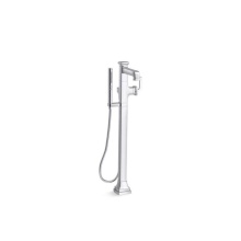 Kohler T27408-4-CP - Riff® Floor-mount bath filler trim