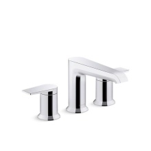 Kohler T25740-4-CP - Hint® Two-handle deck-mount bath faucet trim