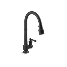 Kohler 99260-BL - Artifacts® Pull-down kitchen sink faucet with three-function sprayhead