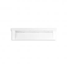 Kohler 81028-BSS-KCG - Constellation™ 90'' wall-mount trough lavatory system with backsplash