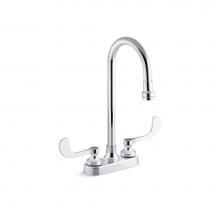 Kohler 400T70-5ATA-CP - Triton® Bowe® Centerset lavatory faucet, less drain, 0.35 gpm