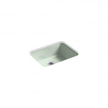 Kohler 6585-42 - Iron/Tones® 24-1/4'' top-/undermount single-bowl bar sink