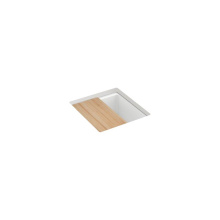 Kohler 33711-PC-CM6 - Billings™ 18'' undermount bar sink with accessories
