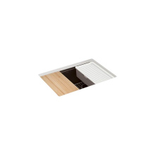 Kohler 33713-PC-CM2 - Billings™ 27'' undermount single-bowl workstation kitchen sink