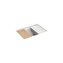 Kohler 33713-PC-CM6 - Billings™ 27'' undermount single-bowl workstation kitchen sink