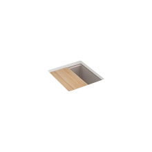 Kohler 33711-PC-CM3 - Billings™ 18'' undermount bar sink with accessories