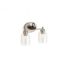 Kohler 38417-SC02-BNL - Tannage® Two-light sconce