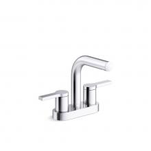 Kohler 33591-4-CP - Elate® Centerset bathroom sink faucet, 1.2 gpm