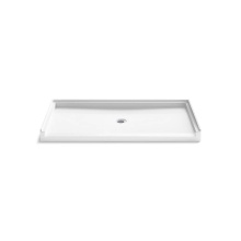 Kohler 44164-HW1 - 62'' x 31'' alcove shower base, center drain