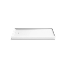 Kohler 44147-HW1 - 60'' x 30'' alcove shower base, left drain