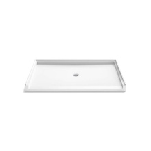 Kohler 44167-HW1 - 62'' x 42'' alcove shower base, center drain
