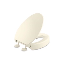 Kohler 25875-47 - Elevated Quiet-Close™ elongated toilet seat