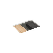 Kohler 8668-5UPC-58 - Riverby® 27'' undermount single-bowl workstation kitchen sink