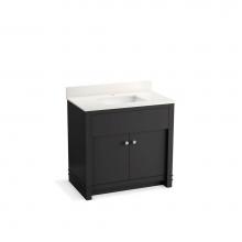 Kohler 33266-DWG - Alouette™ 36'' bathroom vanity cabinet with sink and quartz top