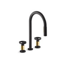 Kohler 28671-9-BMB - Billet™ Pull-down kitchen sink faucet with two-function sprayhead