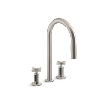 Kohler 28671-3-VS - Billet™ Pull-down kitchen sink faucet with two-function sprayhead