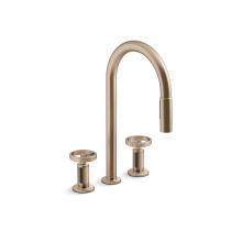 Kohler 28671-9-BV - Billet™ Pull-down kitchen sink faucet with two-function sprayhead