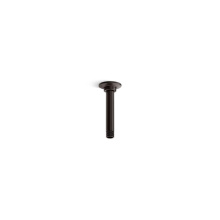 Kohler 7394-BGP - 6'' ceiling-mount single-function rainhead arm and flange