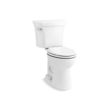 Kohler 43949-0 - Two-piece elongated toilet, 1.28 gpf