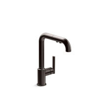Kohler 7505-BGP - Purist® Pull-out kitchen sink faucet with three-function sprayhead
