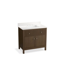 Kohler 35020-DAK - 36'' bathroom vanity cabinet with sink and quartz top