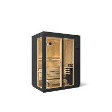 Kohler 39963-1FNC-CGS - Two-person Indoor Sauna With Floor