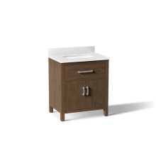 Kohler 40638-BD1-DAK - Kresla 30'' Bathroom Vanity Cabinet With Sink And Quartz Top Draper Oak